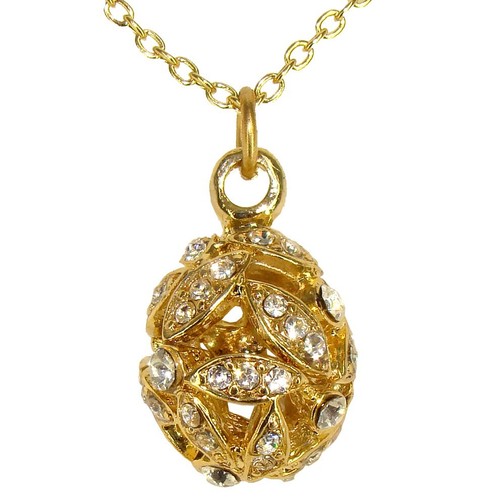 Collier oeuf pendentif - collier,