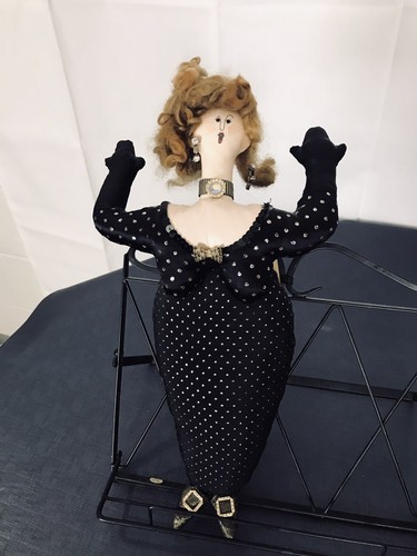 Handmade soft doll trudy opera - soft,