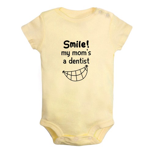 Body divertente smile mom - body,