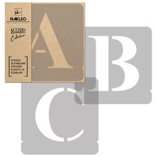 Stencil lettere numeri - lettere,