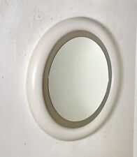 SPECCHIO PARETE ROTONDO LEGNO