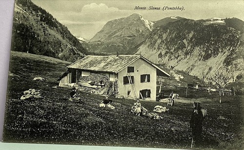 Pontebba monte slenze - monte,