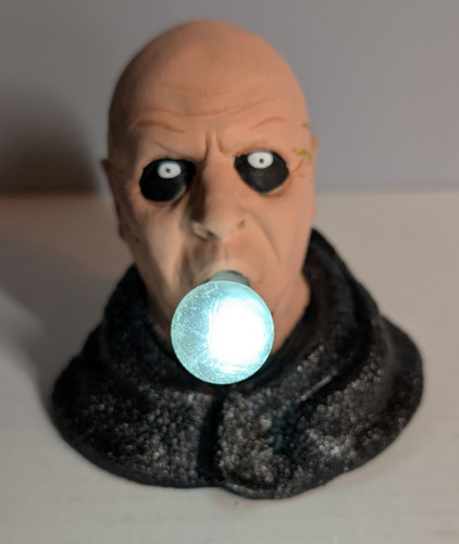 Lampadina figura ceramica