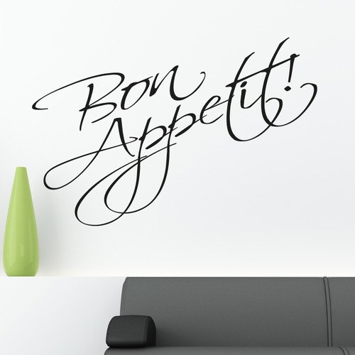 Adesivo murale bon - , appetit