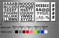 kit lettere adesivi sticker
