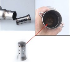 DB Killer Silenziatore Regolabile 51mm 60mm per Tubo di Scarico Moto Universale