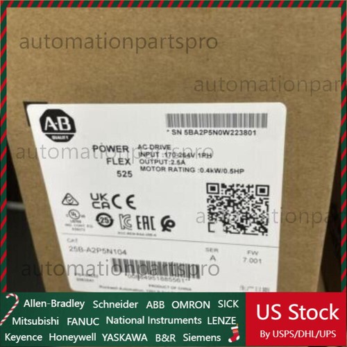Allen bradley 25b a2p5n104 - bradley, 25b-a2p5n104