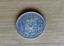 Olanda 1 fiorino 1972 moneta circolata "15k"