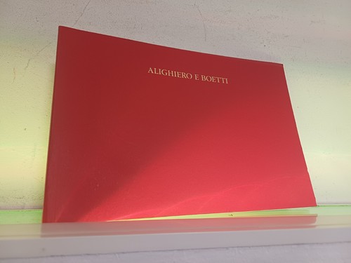 Alighiero boetti uno e - boetti,,