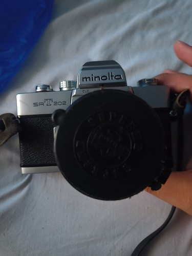 Minolta srt202 fotocamera - minolta,