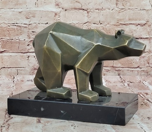 Figura orso bronzo - figura,