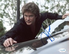 David Hasselhoff Cavaliere Cavaliere Autografo Firmato 8x10 Foto ACOA