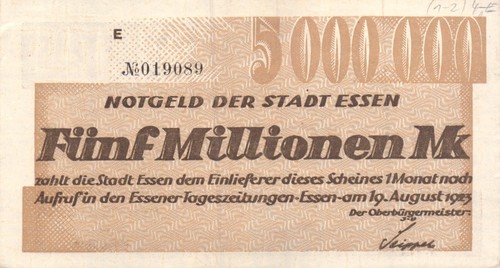 Essen città 5 milioni di - -,