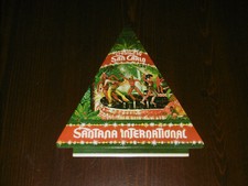 ADESIVO PUBBLICITARIO D'EPOCA SANTANA INTERNATIONAL CREATED BY SAN CARLO