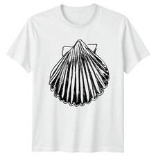 T-shirt uomo Scallop Shell Sea