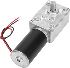 Motoriduttore a Vite Senza Fine Reversibile DC 24V Motore Di Riduzione Con Alber