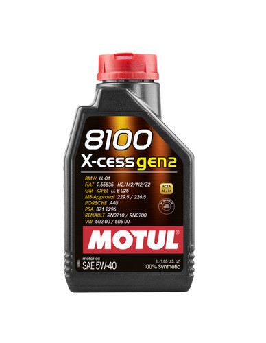 Motul 8100 cess - x-cess, gen2