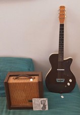 Silvertone Guitar 1304(Danelectro U1) & Amp 1451 Mint All Original 1959!!