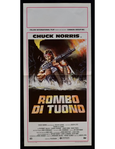 Locandina rombo tuono chuck - locandina, di