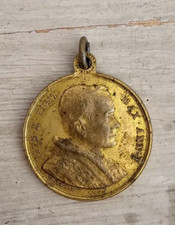 Antica Medaglia Pio X Filiorvm Pietati Patris Amor Mnemosynon Anno 1