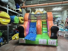 mini circus scivolo Gonfiabile Pvc Professionale Mis. 3x3x3,30H Gioco Bambini