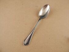 ANTICO CUCCHIAIO DESSERT ALPACCA SUPERARGENTATA BROGGI SERBELLONI MILANO ITALY