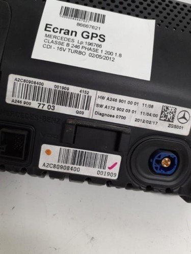 Schermo gps mercedes classe - schermo,