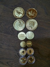 Moneta d'oro moneta da investimento - 1 oz - 1/4 oz - 1/10 oz come da foto;