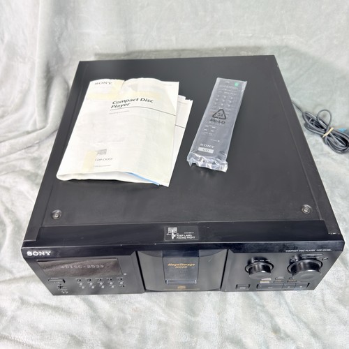 Sony megastorage cdp cx355 - megastorage, cdp-cx355