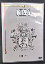 KISS SYMPHONY THE DVD 2003 LIVE GENE SIMMONS PAUL STANLEY  LP CD