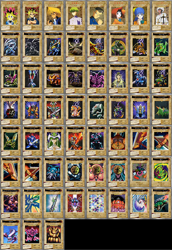Bandai set 1998 - yu-gi-oh,