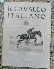 bp34 rivista il cavallo italiano 1927 concorso ippico di salsomaggiore