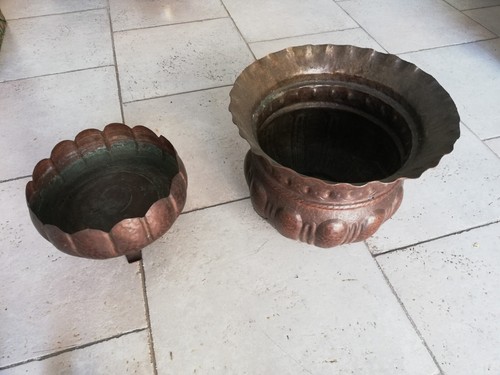 Cachepot portavaso rame - portavaso,