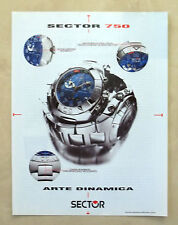 A883-Advertising Pubblicità-1999 - SECTOR 750 - OROLOGI
