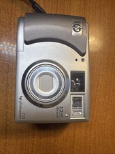 HP PhotoSmart 735 3,2 megapixel fotocamera digitale - argento testato funzionante