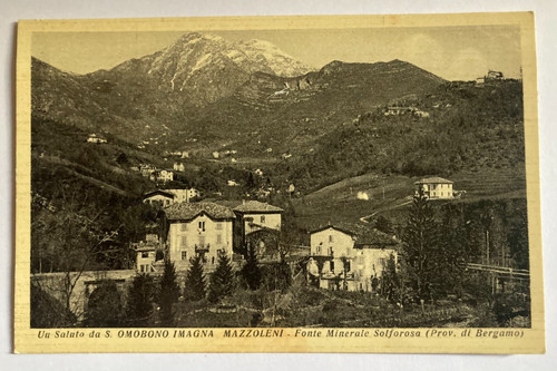 Cartolina bergamo s - cartolina,
