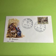 IL PRESEPIO FDC ROMA 1974
