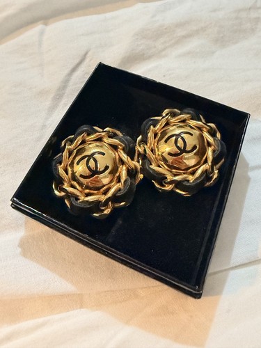 Orecchini chanel logo cocco - logo,