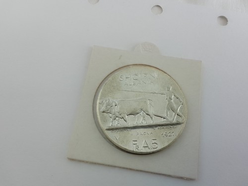 Albania franga ari 1927 - albania, 5