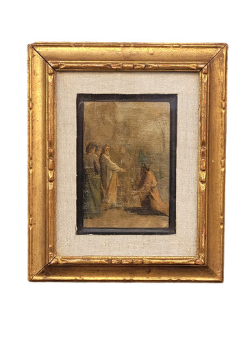 Quadro olio tela con - quadro,
