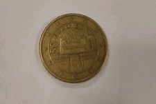 Moneta Da 0,50 Centesimi Austria 2002 RARA