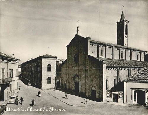Eb324 cartolina mirandola - cartolina,