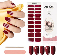 20 Adesivi Con Smalto in Gel