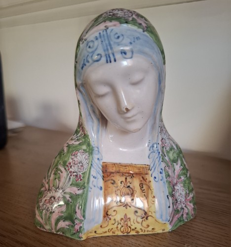 Busto ceramica angelo - in,