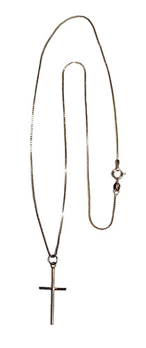 Collana con ciondolo croce