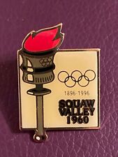 SQUAW VALLEY 1960 - SPILLA TORCIA OLIMPICA