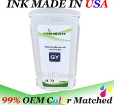 Reman HP 72 Gray Ink cartridge