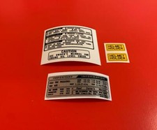 KIT TECNICO XL 600 R  adesivi tecnici  adesivi/stickers