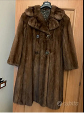 Pelliccia di visone vera demi boeuf