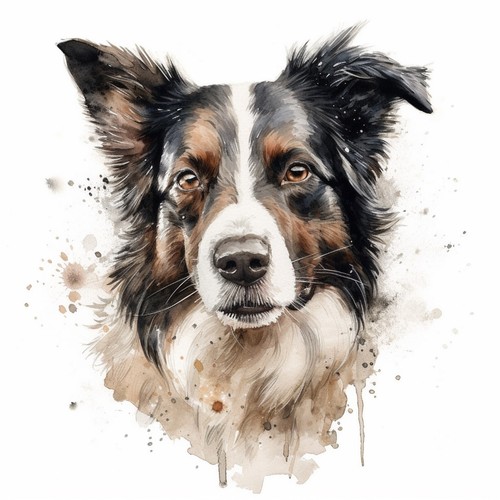 Adesivo xxl border collie - adesivo,
